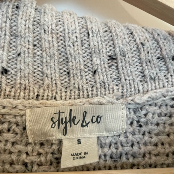 Style & Co cowl sweater - Picture 5 of 5
